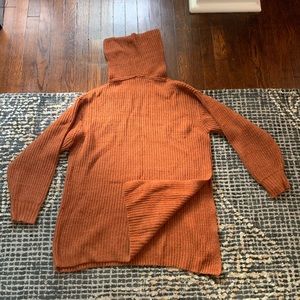 Free people turtleneck sweater dress